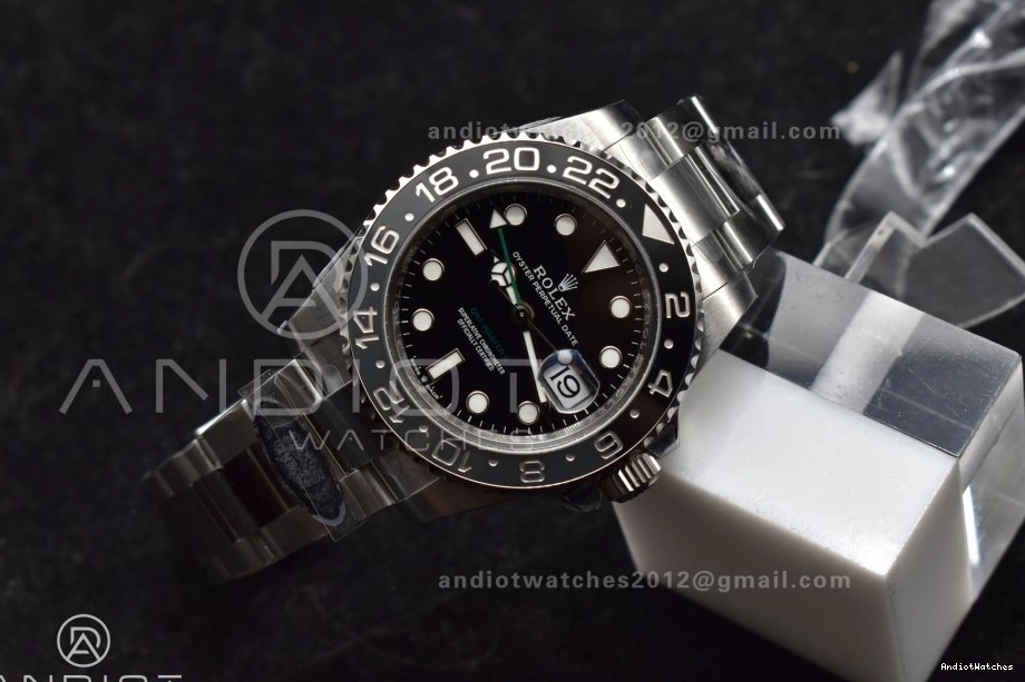 Edition 126710 Black Clean II on Gray 876 DD GRNR Best Strap Elegant Ceramic 1:1 904L Steel Oyster GMT-Master 0326